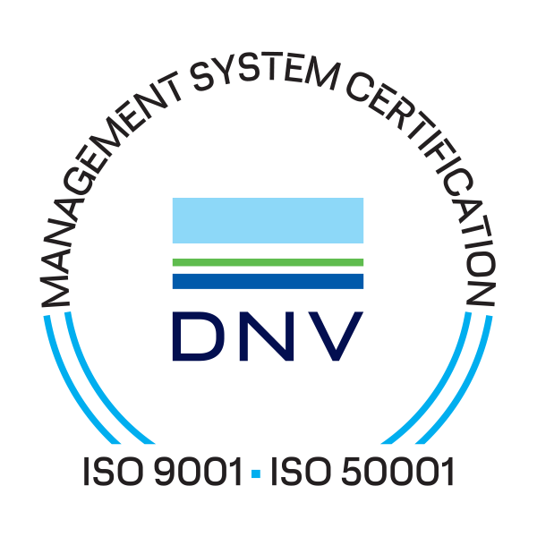 DNV, ISO9001, ISO50001